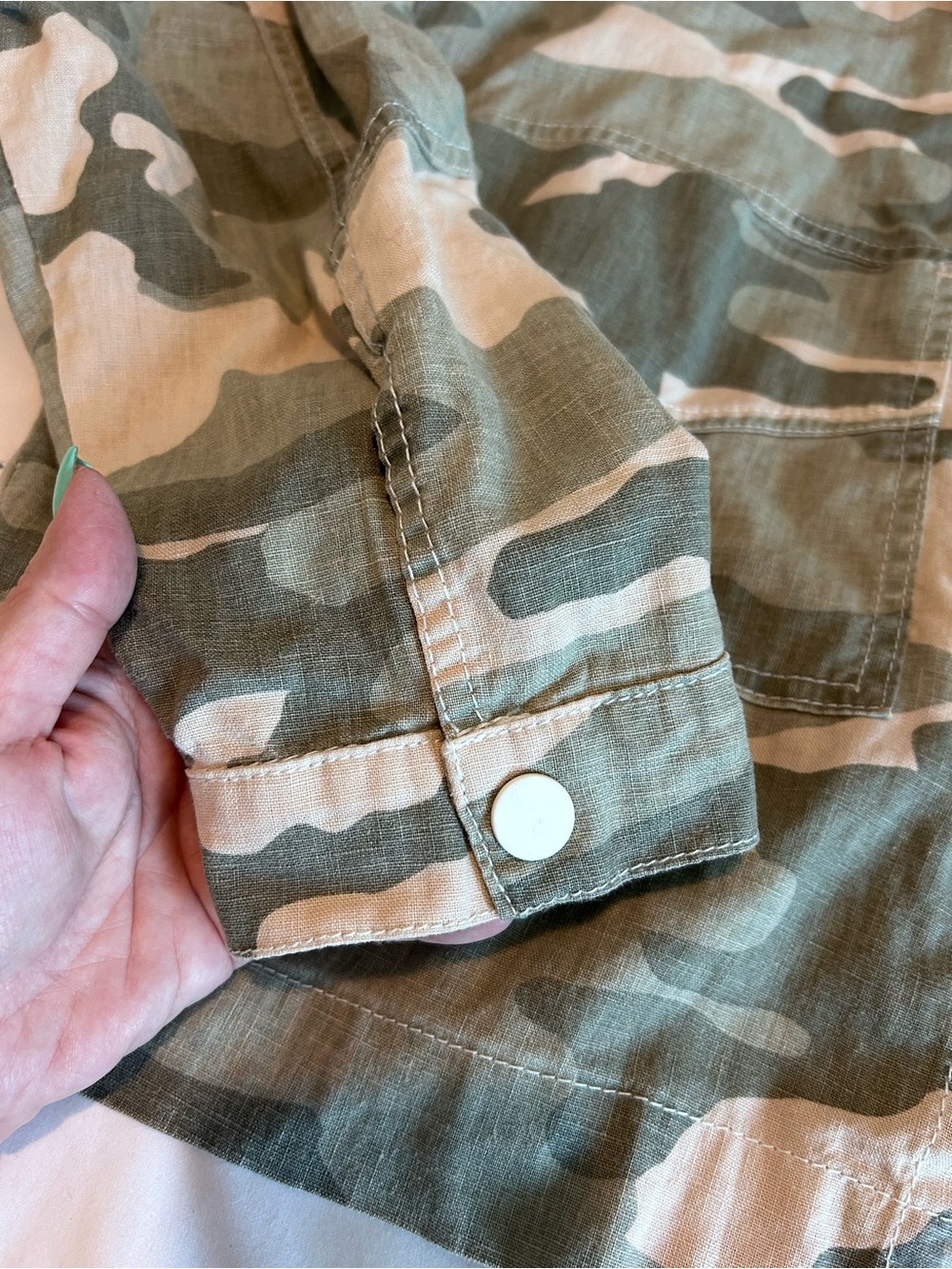 ZARA Linen Cropped Jacket - Picture 7 of 11